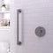 Keeney Mfg Smooth Architectural Grab Bar, Polished Chrome, 36", 36.00" L, Stainless Steel, Polished Chrome GB2024-36PC - alternate 3